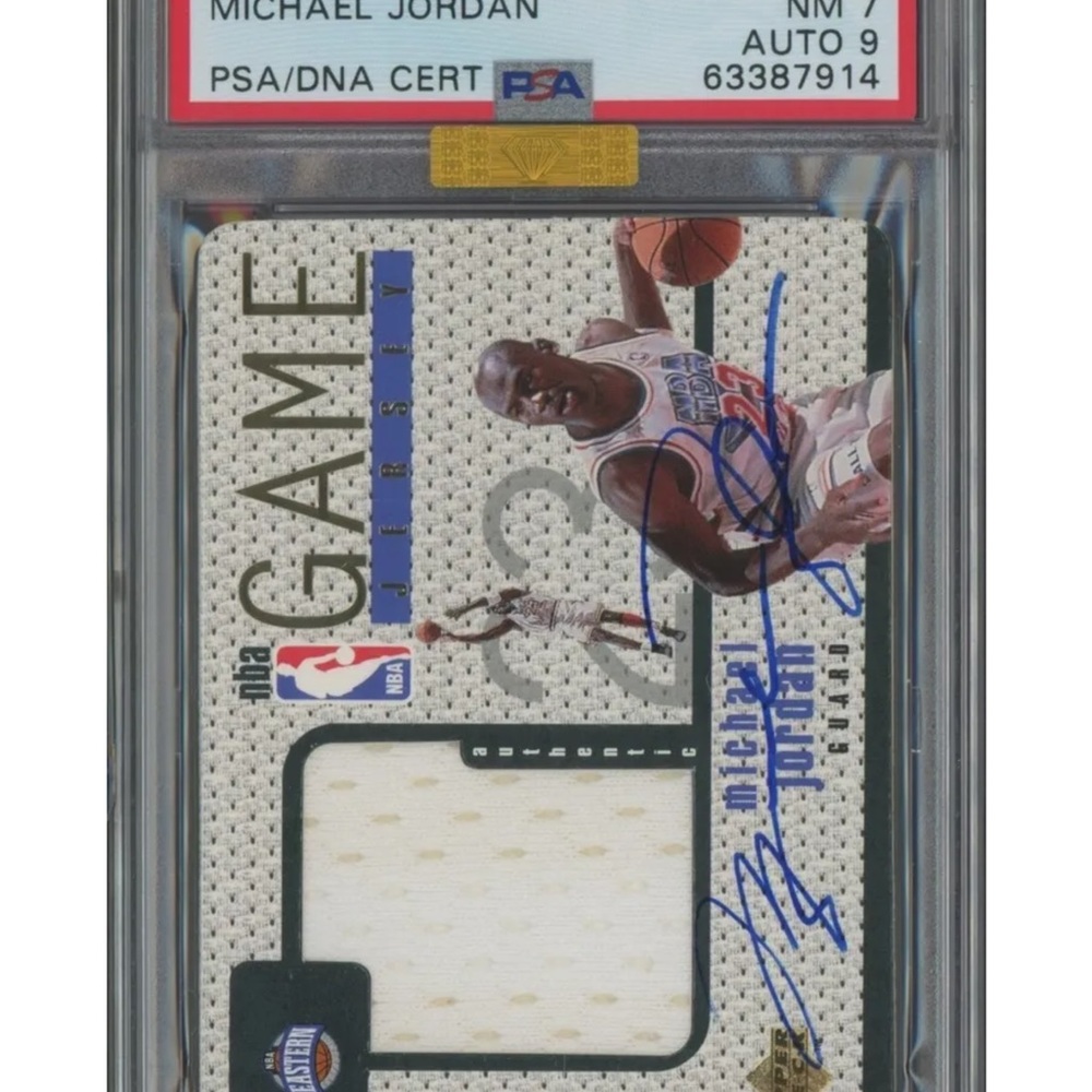 Michael jordon baseball card
